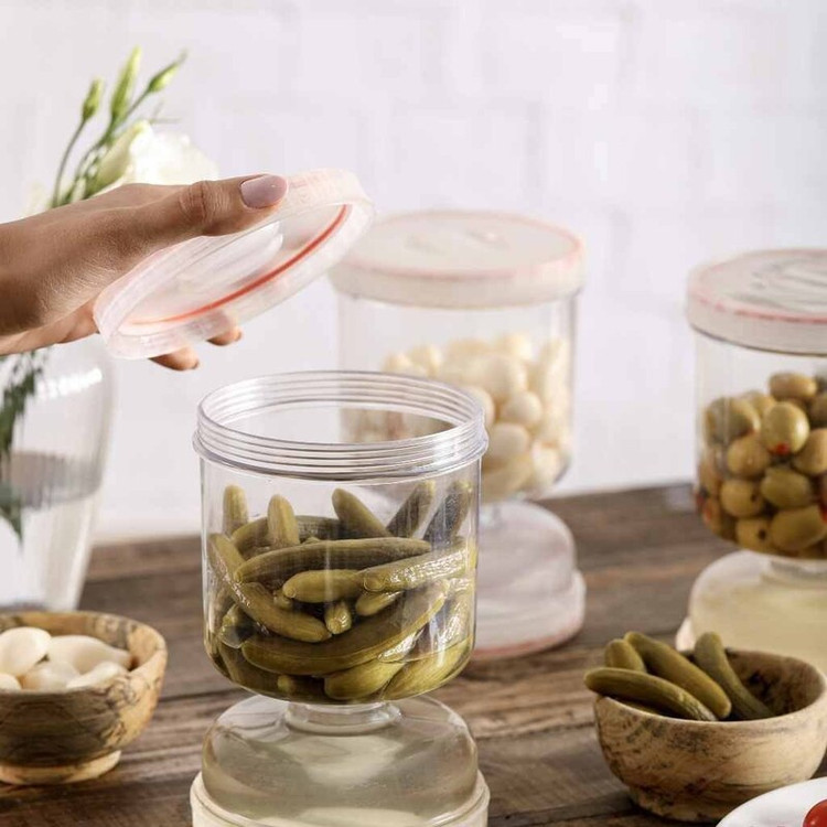 ظرف نگهدارنده ترشیجات و خیارشور و زیتون آکام