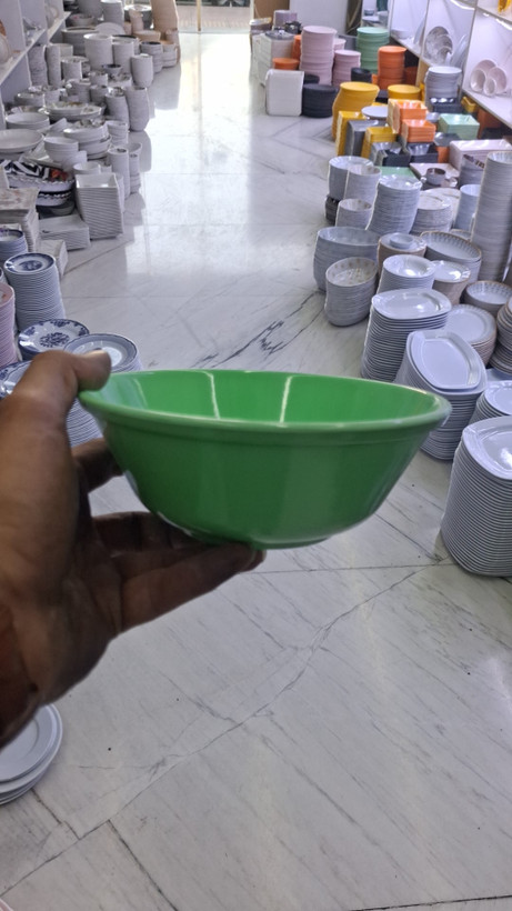 کاسه آبگوشت نشکن رنگ سبز