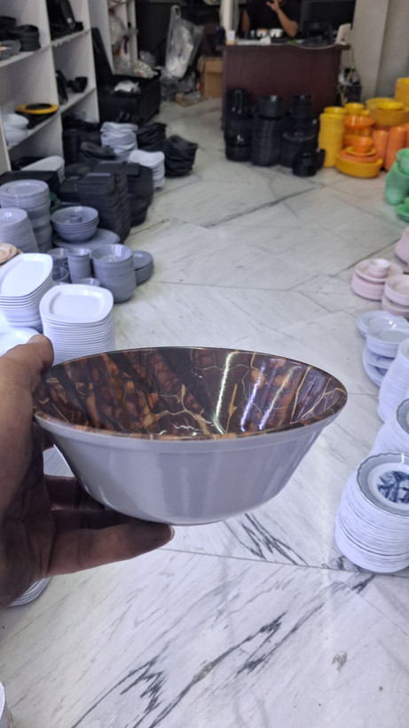 کاسه آبگوشت نشکن ملامین طرح الینا