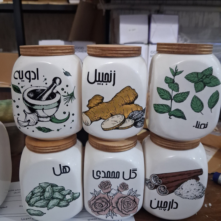 بانکه دایس کوچک طرح رنگی