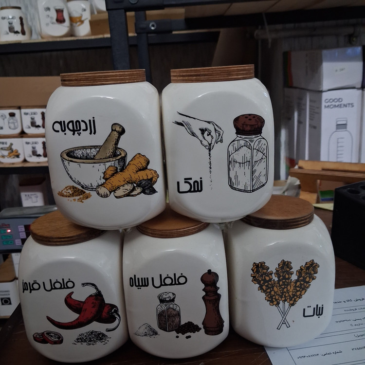 بانکه دایس متوسط طرح رنگی