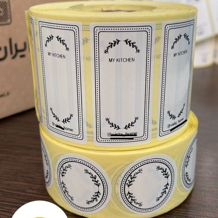 عکس محصول لیبل شیشه ادویه مکارتی پک 10 عددی - لوازم آشپزخانه